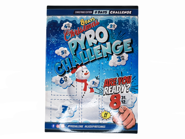 8 days Christmas Pyro Challenge 1kom