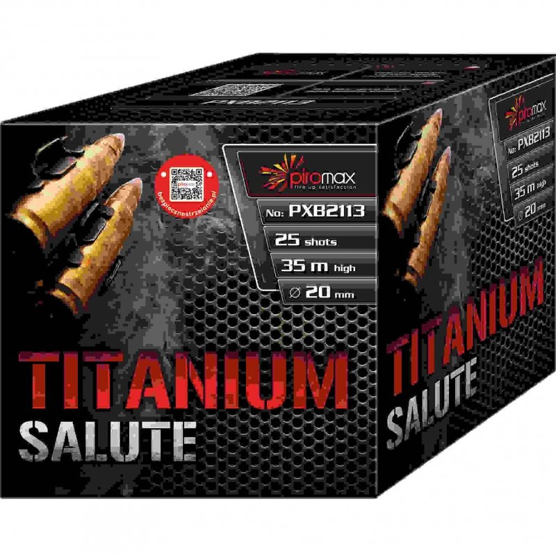 Titanium Salute 25 pucnjeva / 20mm