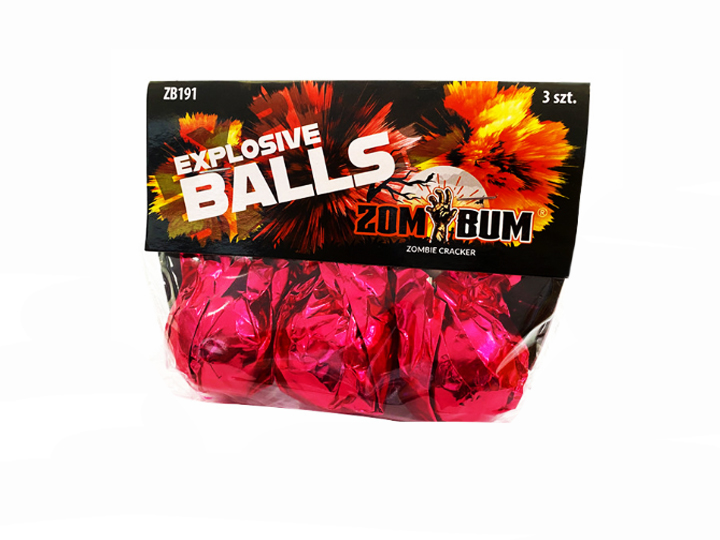 Zom Bum Explosive Balls 3kom